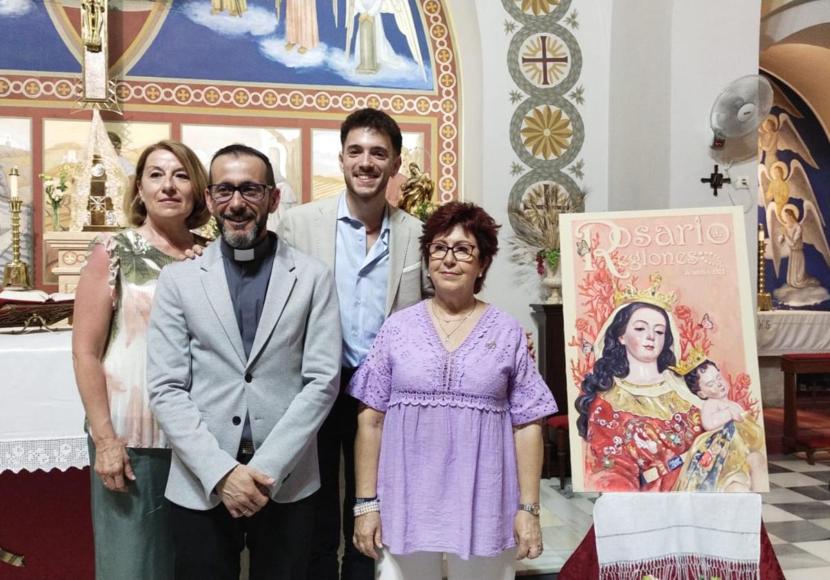 Regiones ya tiene cartel para la procesión de la virgen del rosario porta coeli | ideal