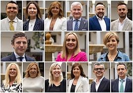 Equipo de gobierno del Ayuntamiento de Granada.