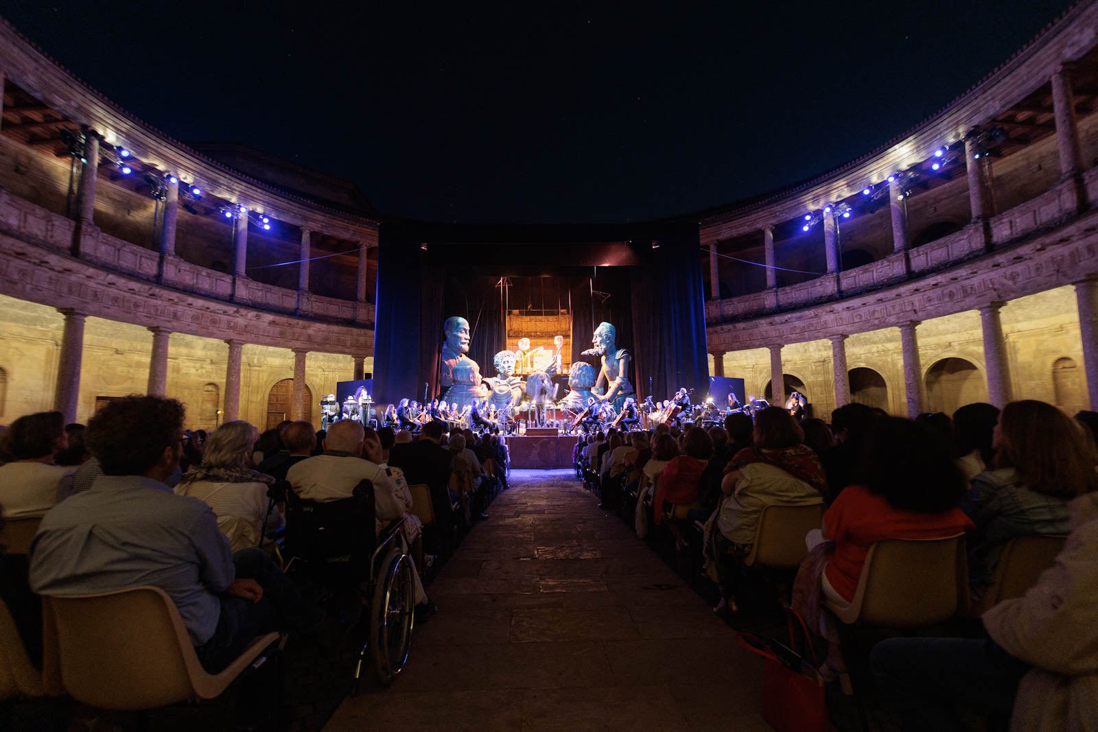 Las imágenes del primer espectáculo del Festival