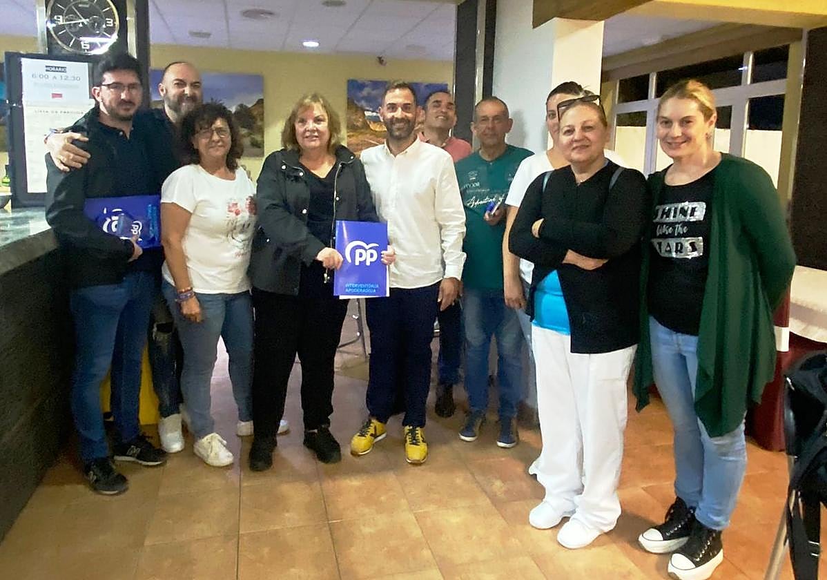 El PP de Tabernas designa a Sergio Domínguez como presidente del partido