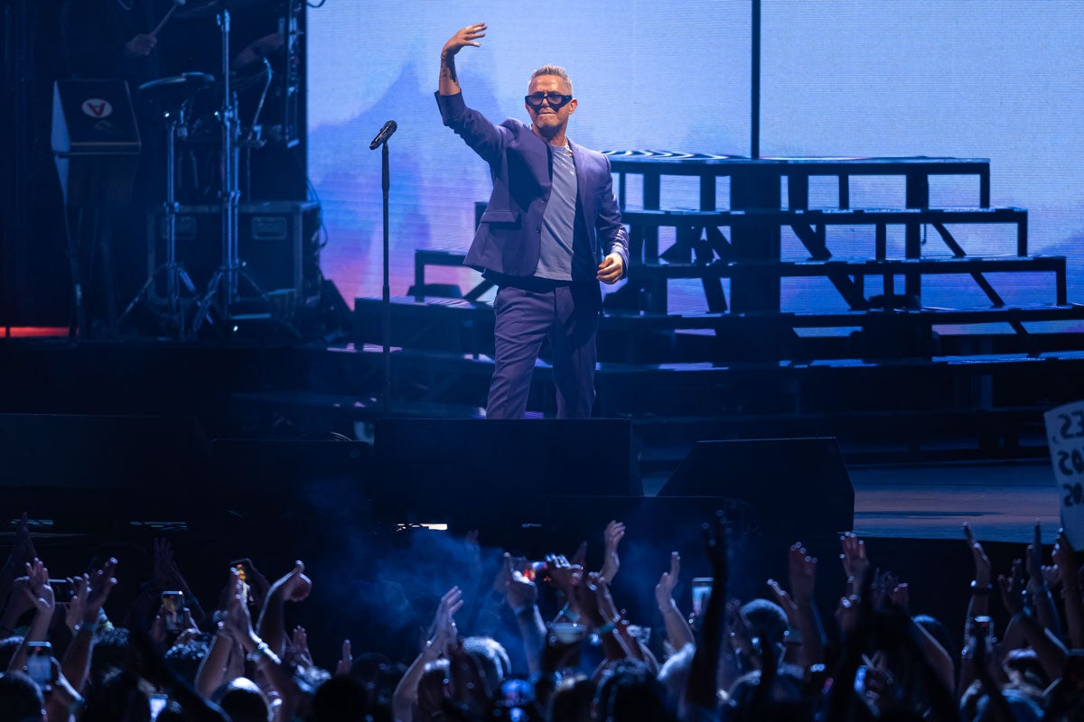 Las mejores imágenes del concierto de Alejandro Sanz