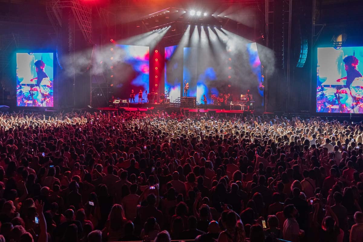 Las mejores imágenes del concierto de Alejandro Sanz