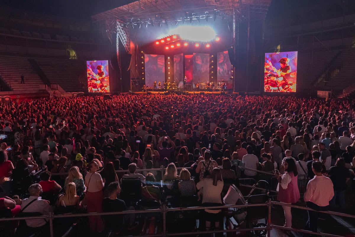 Las mejores imágenes del concierto de Alejandro Sanz