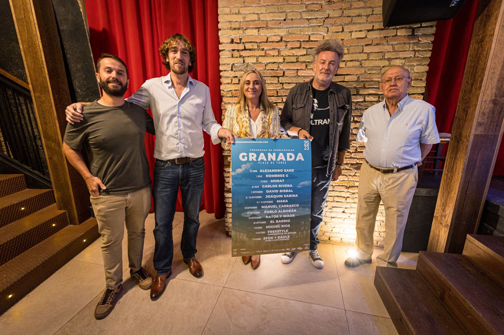 Presentación de la temporada de conciertos en la plaza de toros.