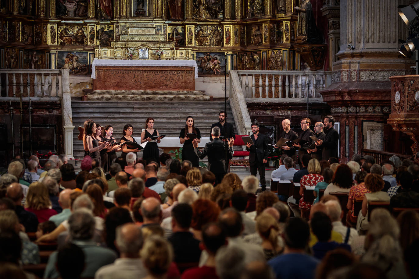 Un momento de la actuación.