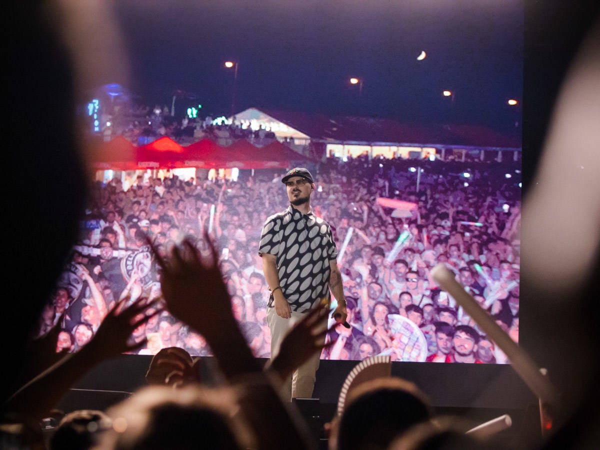 El concierto de Dellafuente en el Granada Latina, en imágenes