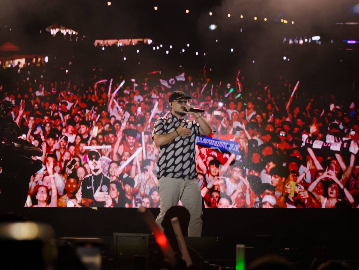 El concierto de Dellafuente en el Granada Latina, en imágenes