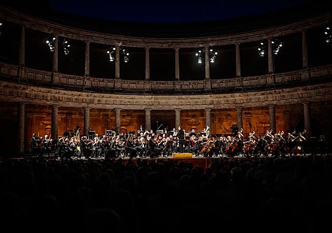 La Scala, durante el concierto.