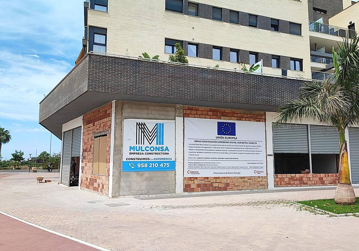 El primer coworking de la Cámara de Comercio de Motril estará listo a final de año