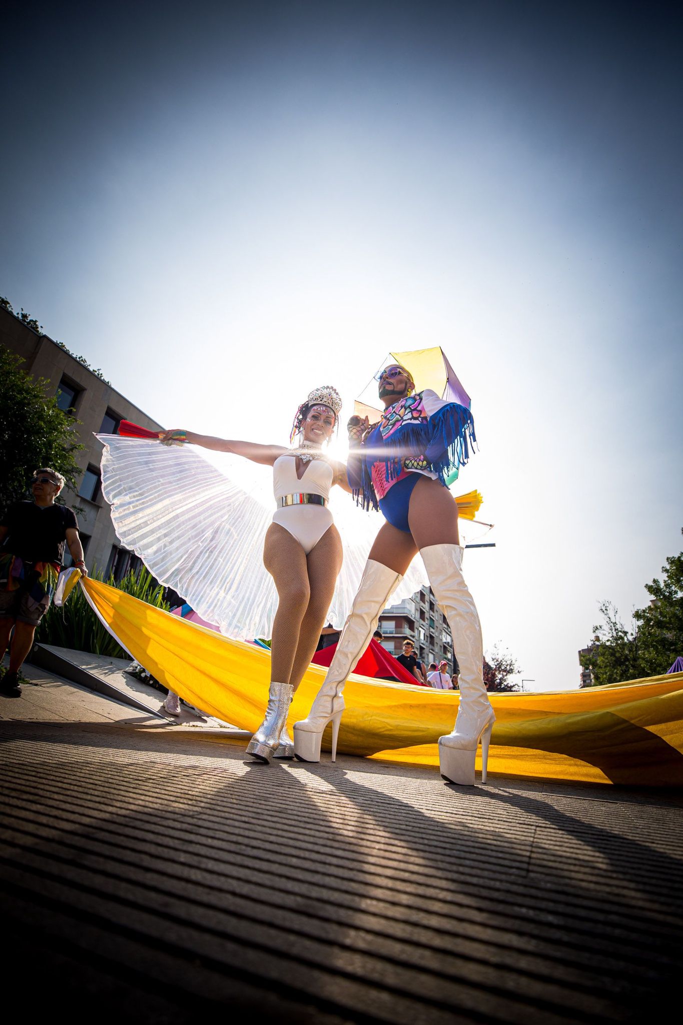 La manifestación del orgullo LGTBI de Granada, en imágenes