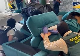 Los narcos armados de Guadix enviaban hachís y maría a Europa.