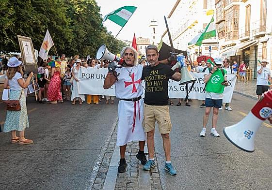 Segunda manifestación en marcha los funcionarios de Justicia