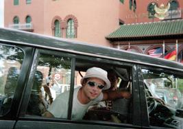 Brad Pitt se alojó en el Alhambra Palace en mayo de 1999.