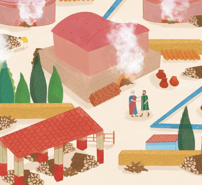 Imagen principal - Imágenes del cuento. 