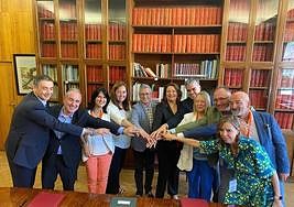 Una firma «histórica» y definitiva para iniciar las tuberías de Béznar-Rules