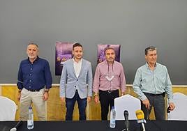 Responsables de Fomento y Promoción del Real Jaén en una imagen del curso pasado