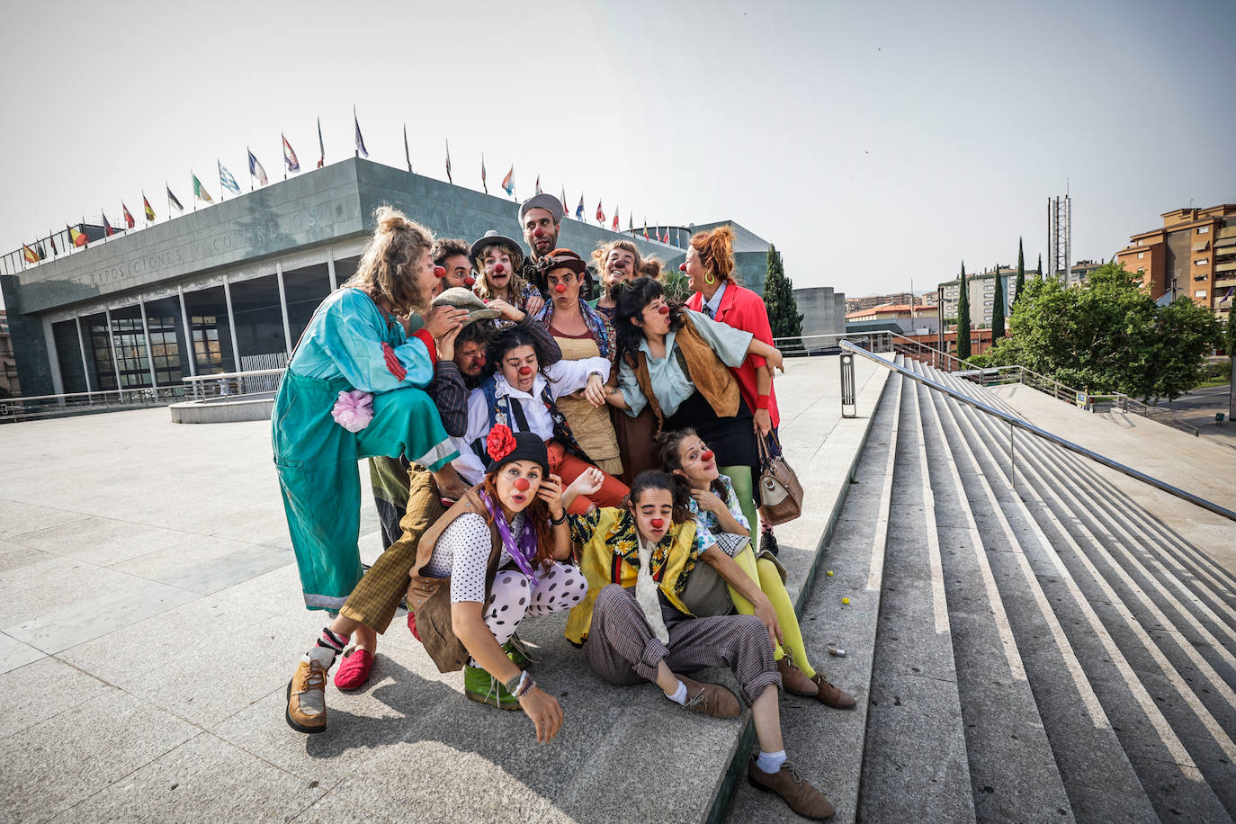 Humor y buen rollo para iniciar el encuentro internacional.