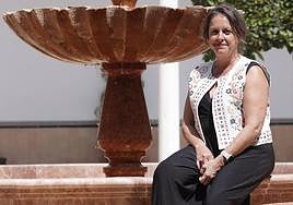 Catalina García, el pasado jueves en el Parlamento de Andalucía.