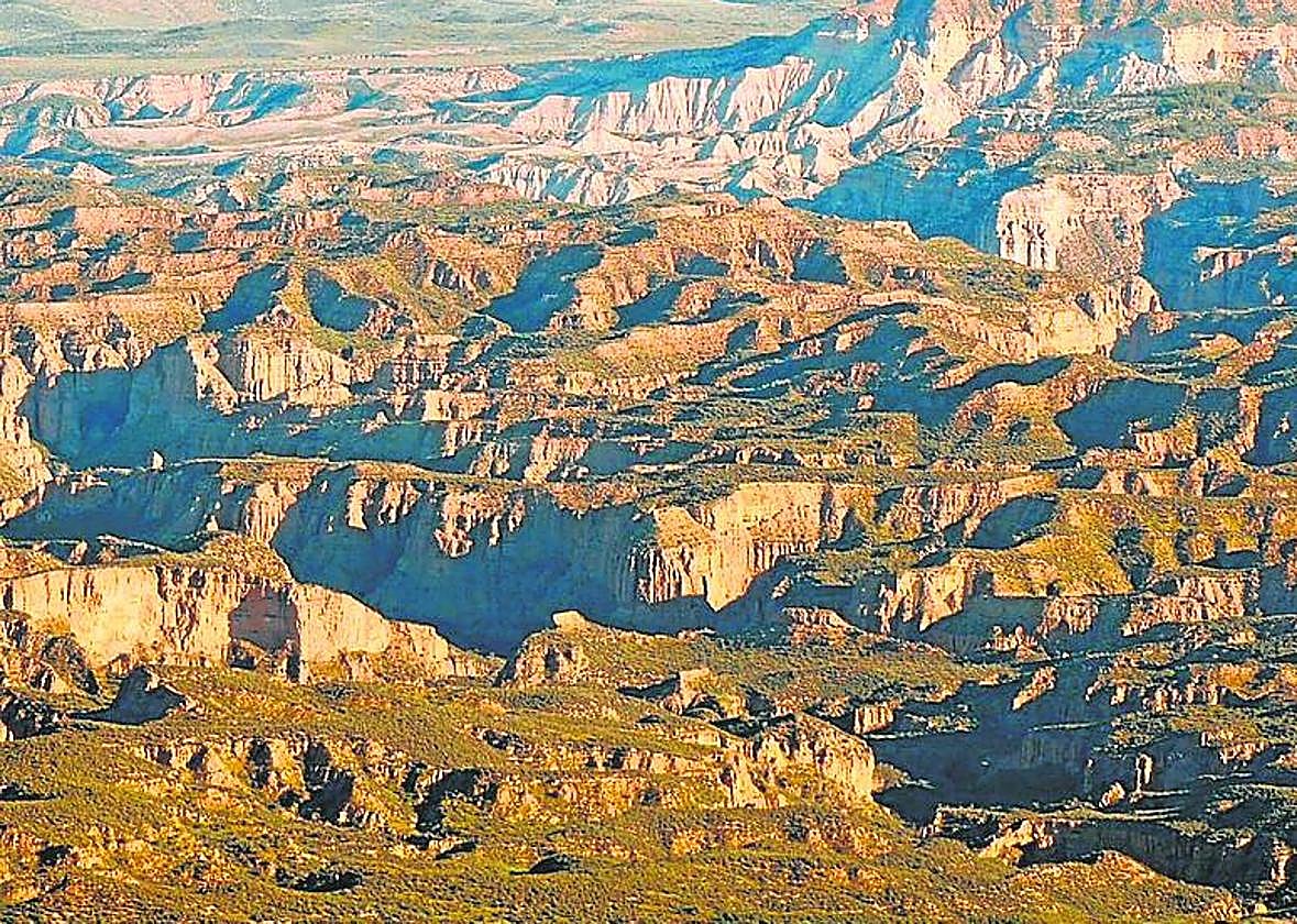 Vista del paisaje al norte de la provincia.