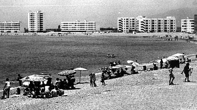Imagen antes - El antes y el después de las playas de Granada