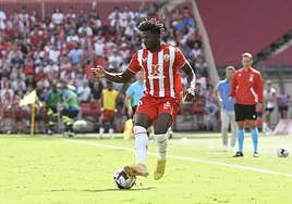 El Bilal Touré tiene las horas contadas en la UD Almería.