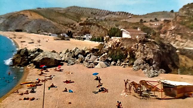 Imagen antes - El antes y el después de las playas de Granada