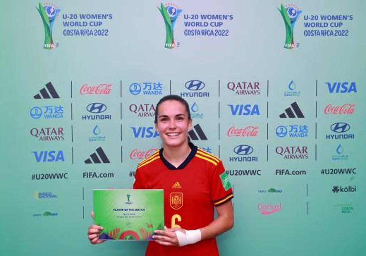 Ari Mingueza, 'MVP' en uno de los partidos del Mundial Sub 20 que España acabó ganando.