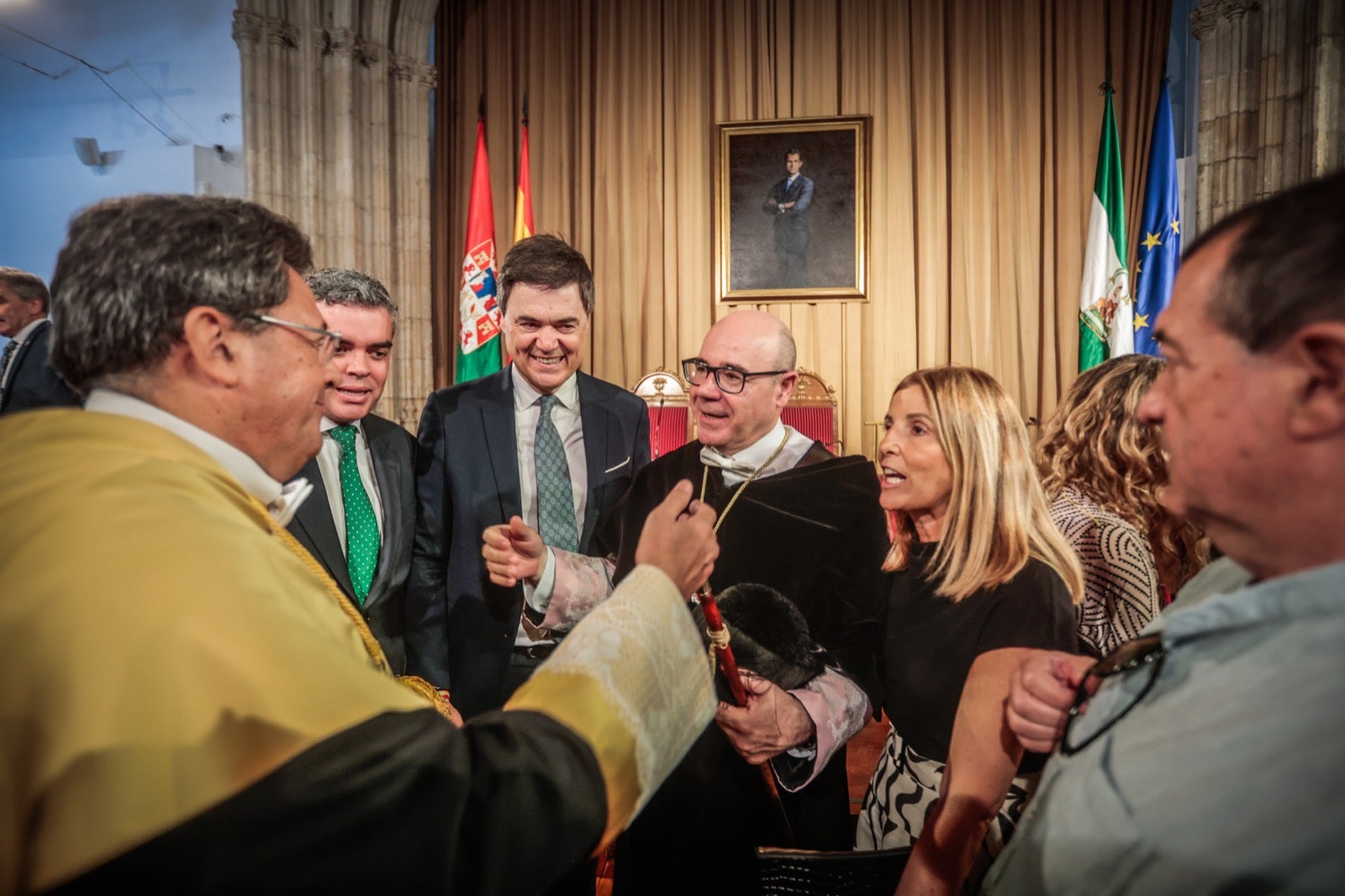 Las imágenes de la toma de posesión del rector de la UGR