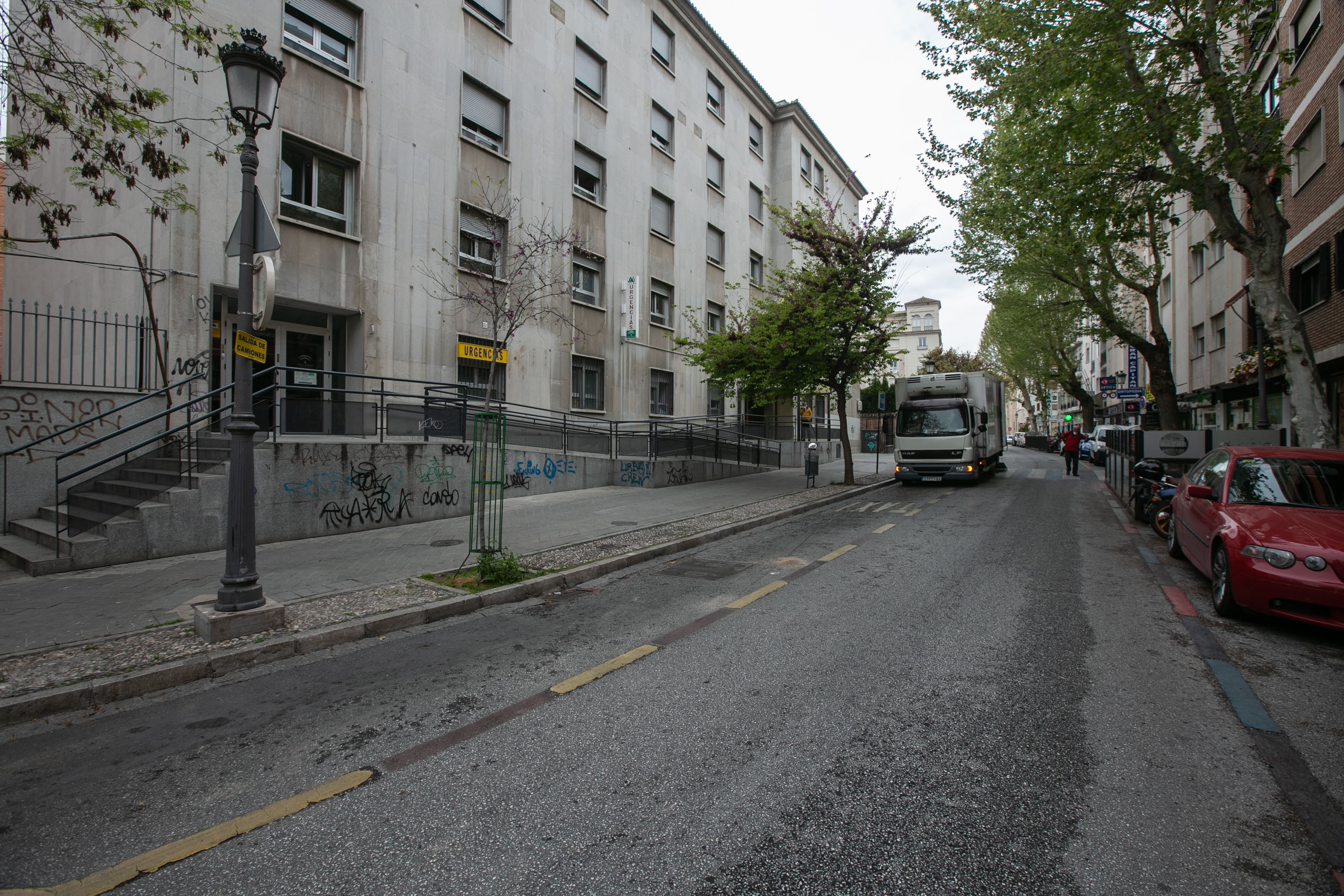 La calle Gran Capitán, donde se produjo la agresión con machete.