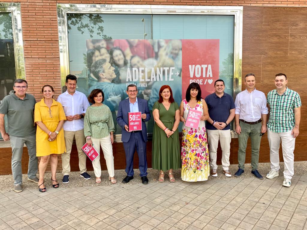 Elecciones 23J en Granada El PSOE presenta 52 medidas para Granada Ideal