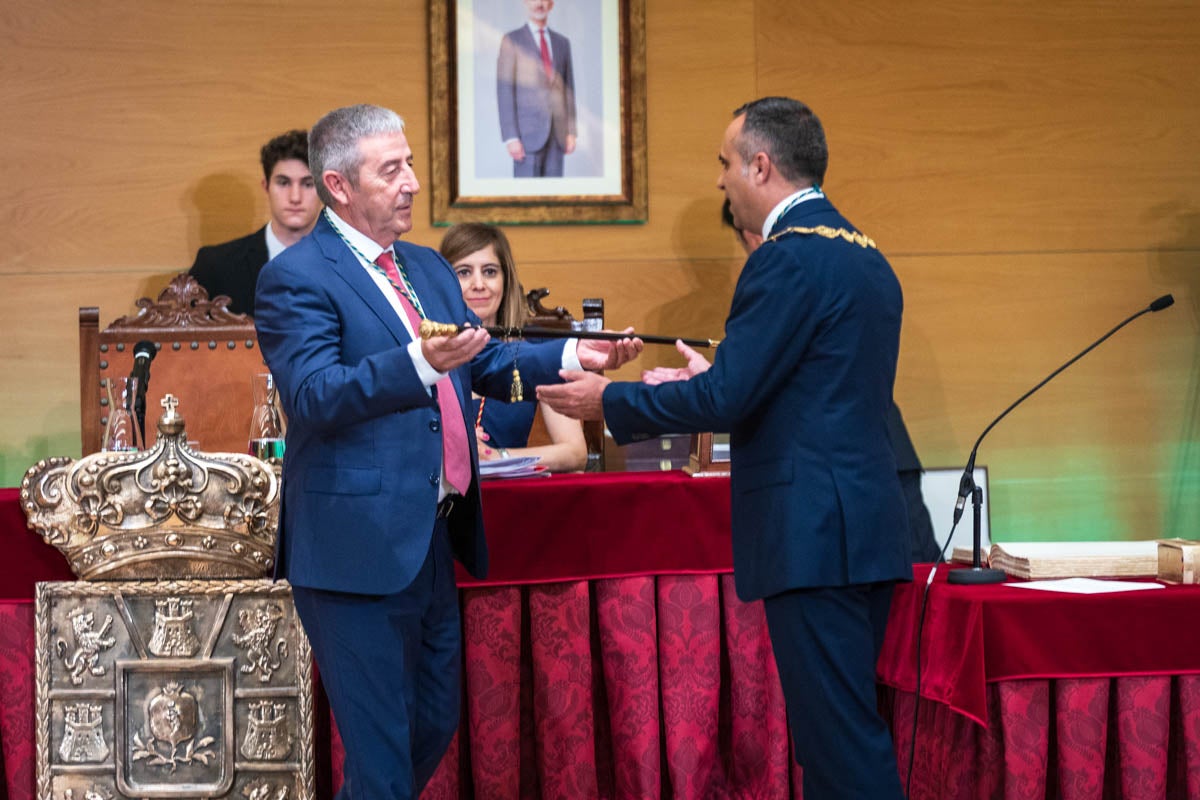 Las imágenes de la constitución de la Diputación de Granada