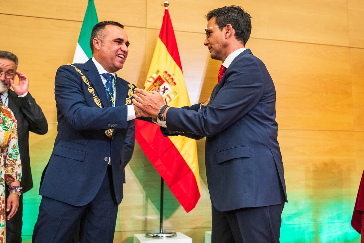 Las imágenes de la constitución de la Diputación de Granada