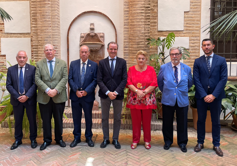Responsables de Consejos, Agrupaciones y Federaciones de Cofradías en Málaga.