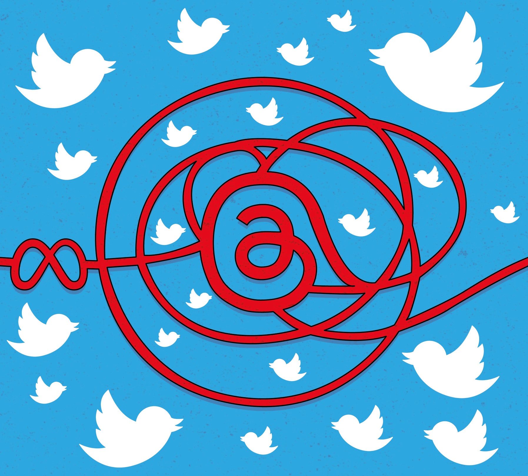 La batalla entre Twitter y Threads