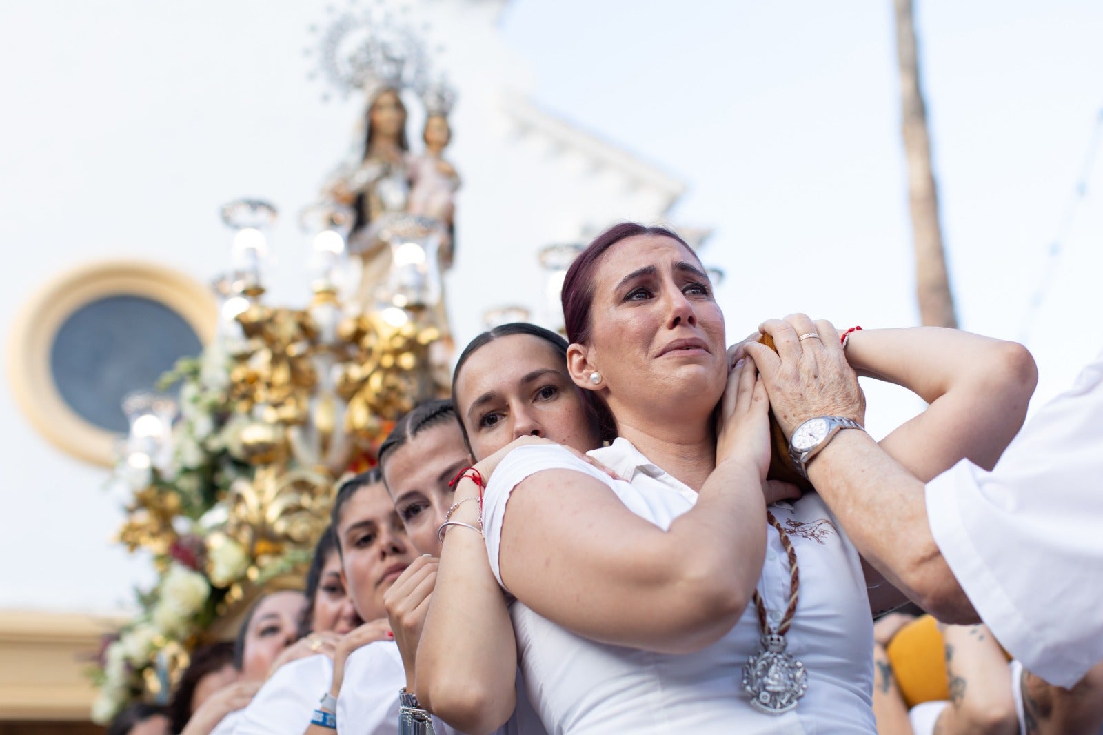 Espectaculares imágenes de la procesión de la Virgen del Carmen en Motril