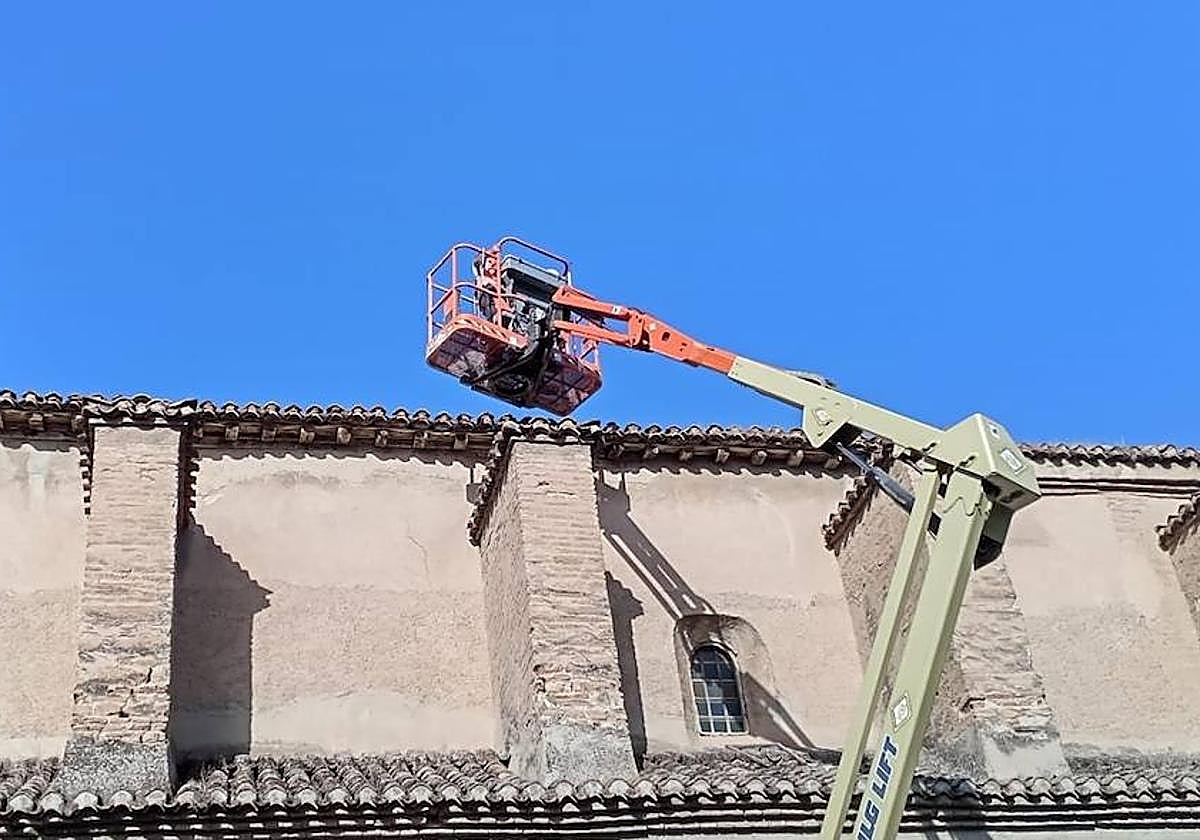 Remodelación de la iglesia de San Cristóbal.