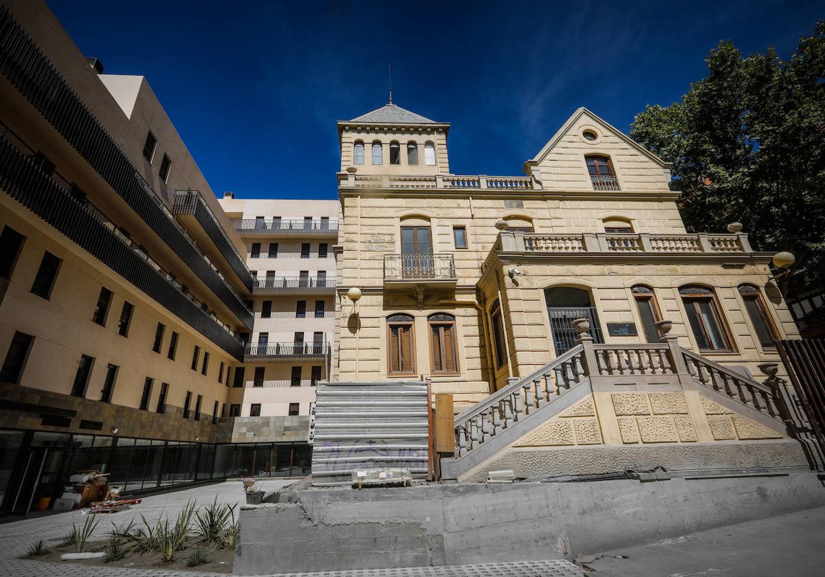 Antiguo hospital de la Salud que fue elegido como posible sede de la agencia estatal de la inteligencia artificial.