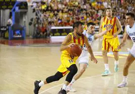 Lluís Costa, durante el partido.