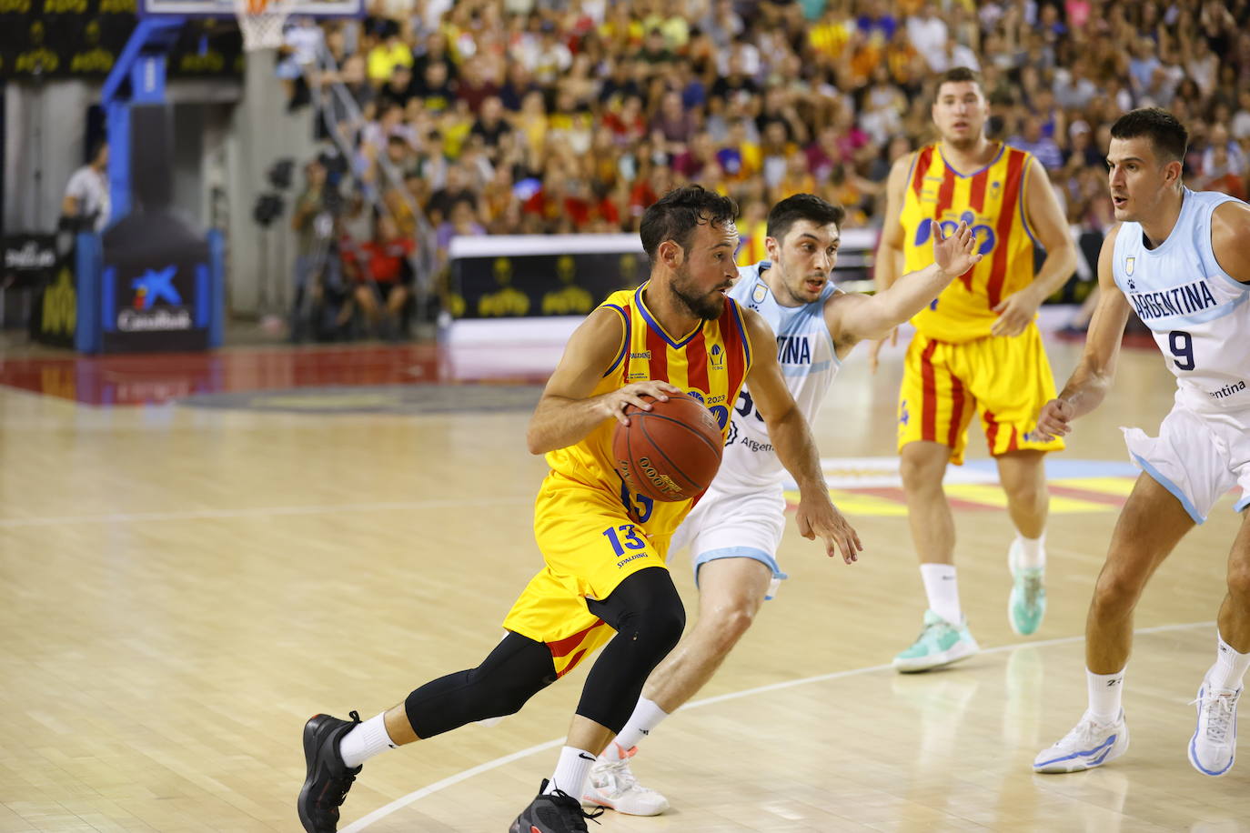 Lluís Costa, durante el partido.