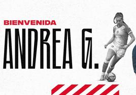 Andrea Gómez ha sido anunciada por el Granada.