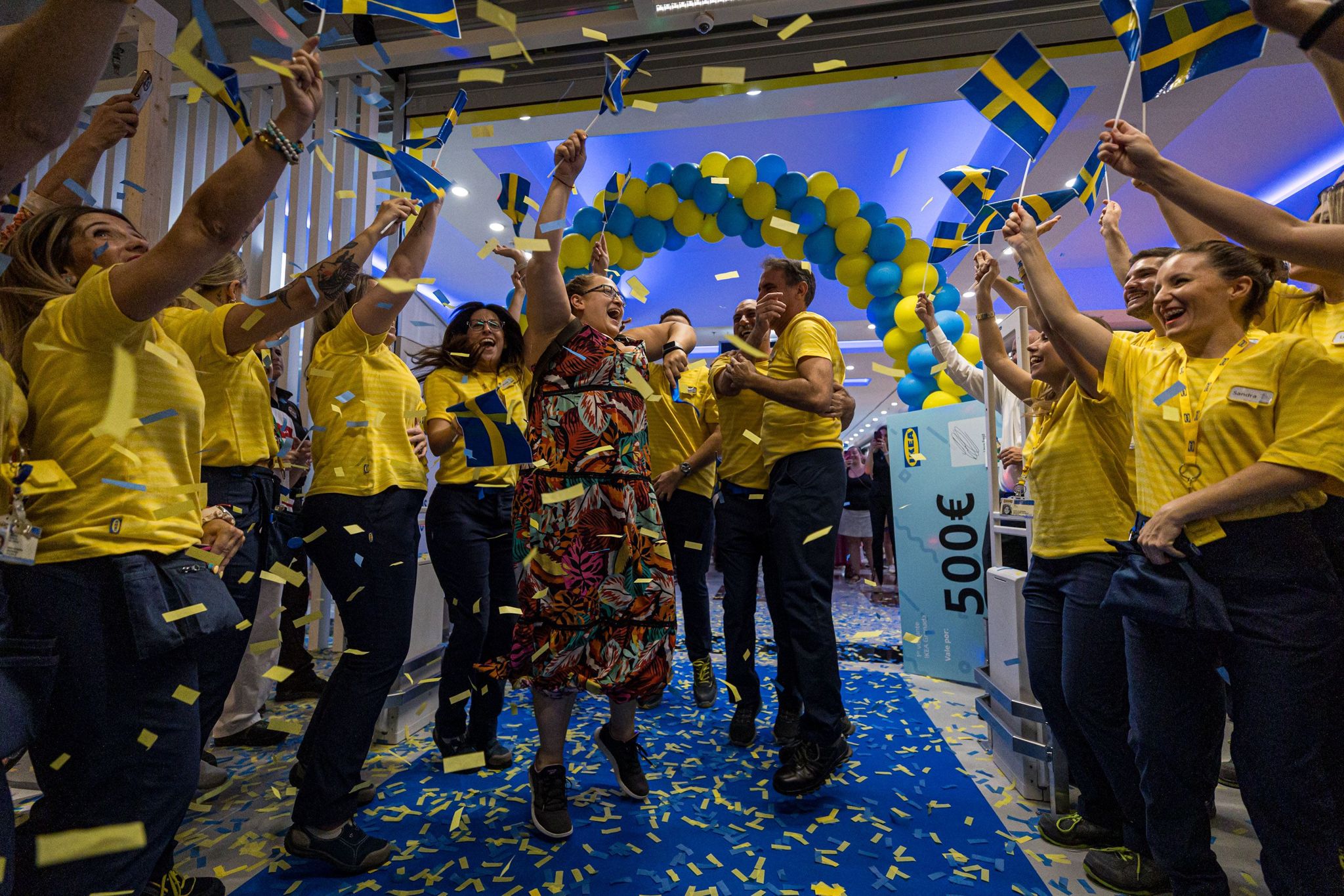 Las imágenes de la inauguración de Ikea en Granada