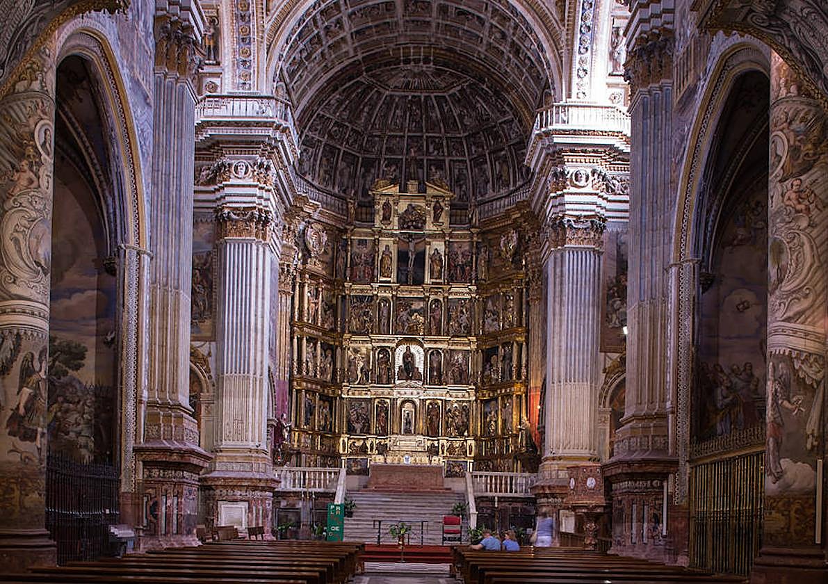 Monasterio de San Jerónimo, una de las reliquias arquitectónicas granadinas, que lleva la firma de Siloé.