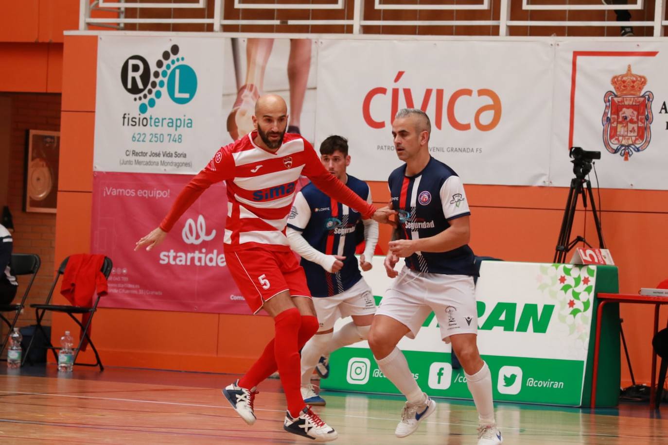 Lance de un partido del Sima Granada de la temporada anterior.