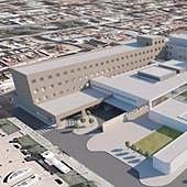 Las obras de ampliación del hospital de Motril acumulan dos años de retrasos