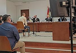 El principal acusado de liderar el 'Antas Klan' durante su declaración en la Audiencia de Almería.