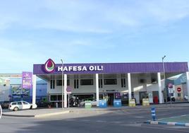 Una de las gasolineras del Grupo Hafesa en la que se ha instalado un Eroski Rapid.