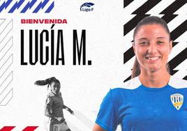 Lucía Martínez se incorpora al Femenino.