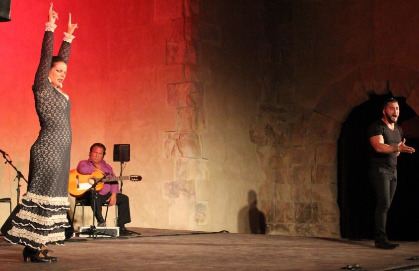 Pastora Galván, en una actuación anterior en Cazorla.