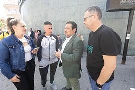 Julio Pérez, tras las pasadas elecciones.