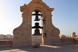Así es el campanario de la Catedral de Almería, que abre sus puertas desde este sábado.